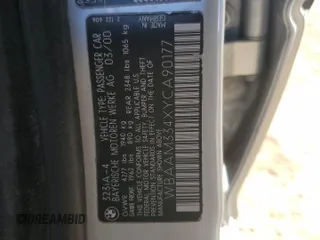 2000 BMW 3 Series 323i z VIN WBAAM334XYCA90177, wystawiony jako Copart lot #47241965 z przebiegiem 156 987 mil mil oraz Szkoda całkowita • Salvage title. Historia ofert i sprzedaży dostępna na DreamBid. Obrazek 14.