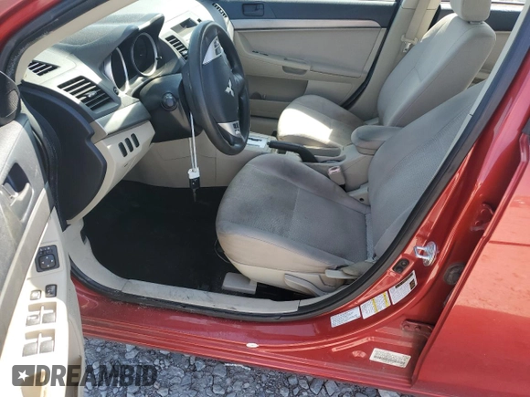 2008 Mitsubishi Lancer DE with VIN JA3AU26U88U031546, listed as a Copart auction lot 52340095 with 212,896 mi miles and Salvage Title. Bid and sale history available at DreamBid. Image 7.