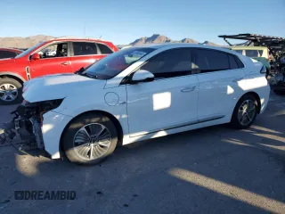 2020 Hyundai Ioniq Limited with VIN KMHCX5LD7LU194927, listed as a Copart auction lot 82890244 with 64,043 mi miles and Salvage Title. Bid and sale history available at DreamBid. Image 1.