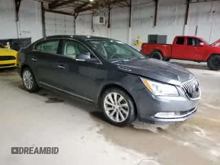 2015 Buick LaCrosse Leather with VIN 1G4GB5G30FF140525, listed as a Copart auction lot 47444925 with 123,862 mi miles and Salvage Title. Bid and sale history available at carsss.com. Image 4.