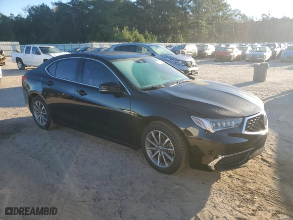 2019 Acura TLX with VIN 19UUB1F38KA006534, listed as a Copart auction lot 81258834 with 80,172 mi miles and Salvage Title. Bid and sale history available at carsss.com. Image 4.
