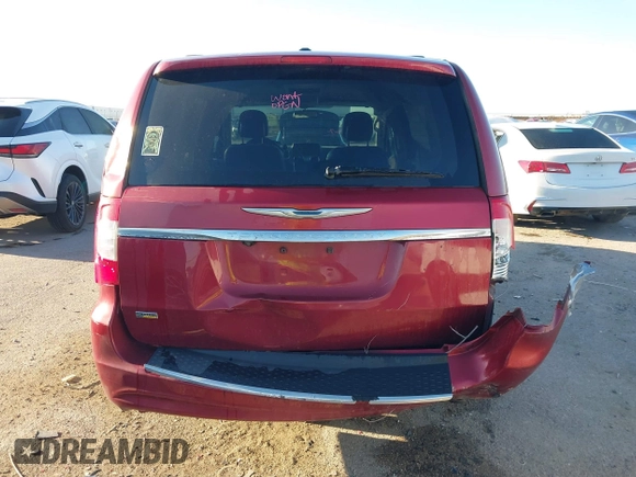 2014 Chrysler Town & Country Touring with VIN 2C4RC1BGXER126894, listed as a IAAI auction lot 41759567 with 150,994 mi miles. Bid and sale history available at carsss.com. Image 16.