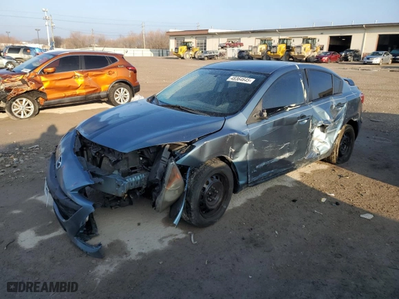 2011 Mazda Mazda3 i Sport with VIN JM1BL1UF7B1417567, listed as a Copart auction lot 48364645 with NaN miles and Salvage Title. Bid and sale history available at carsss.com. Image 1.
