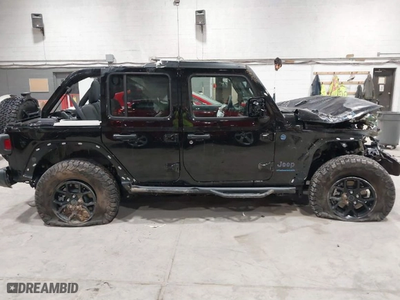 2024 Jeep Wrangler 4xe Willys with VIN 1C4RJXN66RW162106, listed as a IAAI auction lot 41749436 with 15,625 mi miles. Bid and sale history available at carsss.com. Image 13.