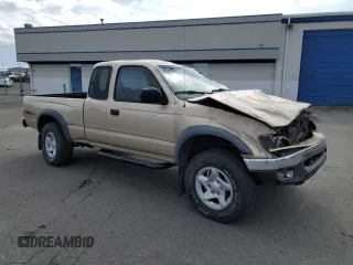 2004 Toyota Tacoma PreRunner with VIN 5TESM92N84Z395027, listed as a Copart auction lot 48431895 with Not provided miles and Salvage title. Bid and sale history available at DreamBid. Image 4.