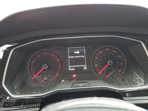 2020 Volkswagen Jetta S with VIN 3VWC57BU3LM086846, listed as a Copart auction lot 53946135 with 51,224 mi miles and Salvage title. Bid and sale history available at DreamBid. Image 9.