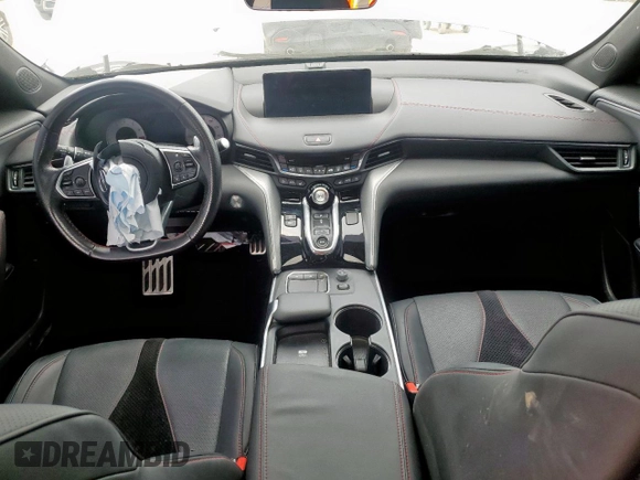 2022 Acura TLX w/A-Spec Package with VIN 19UUB5F5XNA005186, listed as a Copart auction lot 57775855 with 29,003 mi miles and Salvage title. Bid and sale history available at DreamBid. Image 8.