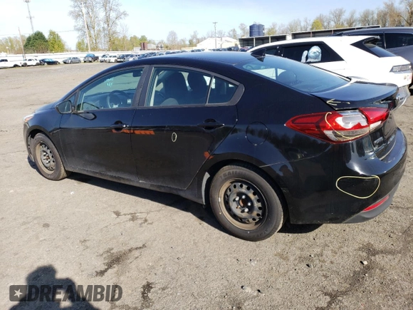 2017 Kia Forte LX with VIN 3KPFK4A78HE031412, listed as a Copart auction lot 51999855 with 0 mi miles and Clean Title. Bid and sale history available at carsss.com. Image 2.