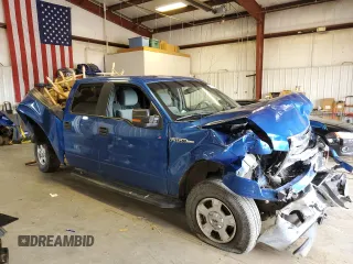 2012 Ford F-150 XL with VIN 1FTFW1ET5CFA59595, listed as a Copart auction lot 55673103 with Not provided miles and Salvage title. Bid and sale history available at DreamBid. Image 4.