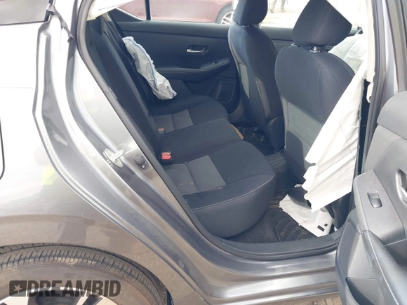 2022 Nissan Sentra SV with VIN 3N1AB8CV8NY206624, listed as a IAAI auction lot 41827642 with 24,455 mi miles and . Bid and sale history available at DreamBid. Image 8.