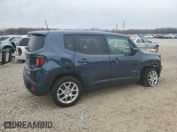 2023 Jeep Renegade (RED) Edition z VIN ZACNJDB17PPP57091, wystawiony jako Copart lot #48048175 z przebiegiem 24 886 mil mil oraz Szkoda całkowita • Salvage title. Historia ofert i sprzedaży dostępna na DreamBid. Obrazek 3.