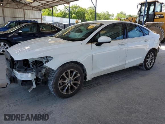 2017 Ford Fusion SE z VIN 3FA6P0HDXHR195815, wystawiony jako Copart lot #55553475 z przebiegiem 271 887 mil mil oraz Szkoda całkowita • Salvage title. Historia ofert i sprzedaży dostępna na DreamBid. Obrazek 1.