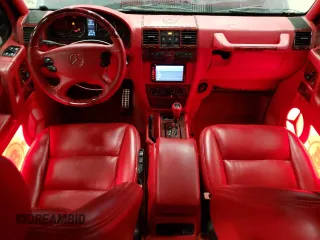 2008 Mercedes-Benz G-Class 5.0L with VIN WDCYR49E68X173677, listed as a Copart auction lot 43903035 with 128,210 mi miles and Clean Title. Bid and sale history available at carsss.com. Image 8.