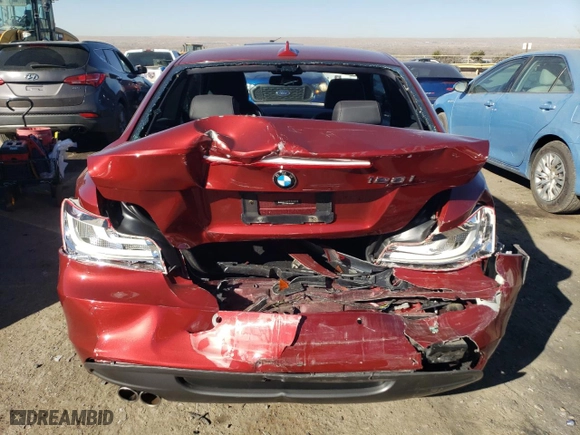 2013 BMW 1 Series 128i with VIN WBAUP9C51DVS94863, listed as a Copart auction lot 44164275 with 71,162 mi miles and Salvage Title. Bid and sale history available at carsss.com. Image 6.