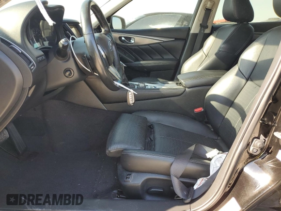 2020 Infiniti Q50 3.0t SPORT with VIN JN1EV7AP9LM203609, listed as a Copart auction lot 75878434 with 22,095 mi miles and Salvage Title. Bid and sale history available at carsss.com. Image 7.