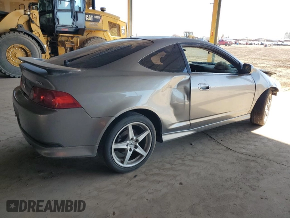 2006 Acura RSX Type S with VIN JH4DC53076S013454, listed as a Copart auction lot 56227565 with Not provided miles and Salvage title. Bid and sale history available at DreamBid. Image 3.