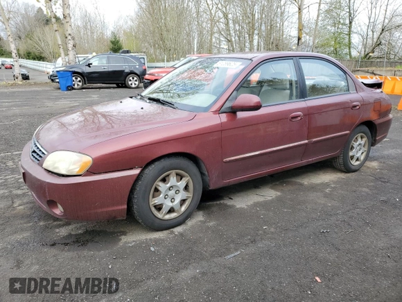 2003 Kia Spectra z VIN KNAFB121835211810, wystawiony jako Copart lot #51289625 z przebiegiem 133 868 mil mil oraz Szkoda całkowita • Salvage title. Historia ofert i sprzedaży dostępna na DreamBid. Obrazek 1.