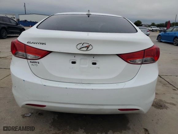 2012 Hyundai Elantra Limited with VIN 5NPDH4AE5CH069396, listed as a Copart auction lot 73027524 with 147,307 mi miles and Salvage Title. Bid and sale history available at carsss.com. Image 6.