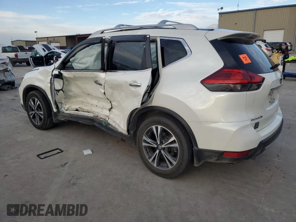2017 Nissan Rogue SL with VIN 5N1AT2MT0HC825974, listed as a Copart auction lot 83856374 with Not provided miles and Salvage title. Bid and sale history available at DreamBid. Image 2.