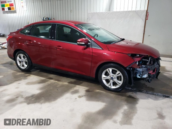2014 Ford Focus SE with VIN 1FADP3F26EL261975, listed as a Copart auction lot 51954445 with 80,231 mi miles and Salvage Title. Bid and sale history available at carsss.com. Image 4.