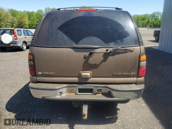 2004 Chevrolet Tahoe LS with VIN 1GNEK13Z84R161219, listed as a Copart auction lot 53923565 with 221,669 mi miles and Clean Title. Bid and sale history available at carsss.com. Image 6.