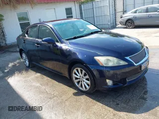 2009 Lexus IS 250 z VIN JTHCK262592029148, wystawiony jako IAAI lot #42296938 z przebiegiem 230 863 mil mil oraz . Historia ofert i sprzedaży dostępna na DreamBid. Obrazek 1.