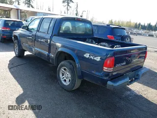 2004 Dodge Dakota Sport with VIN 1D7HG38K04S709680, listed as a IAAI auction lot 41993412 with 123,439 mi miles. Bid and sale history available at carsss.com. Image 3.