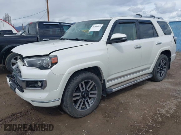 2016 Toyota 4Runner Limited with VIN JTEBU5JR1G5284223, listed as a IAAI auction lot 41904840 with 208,600 mi miles and . Bid and sale history available at DreamBid. Image 18.