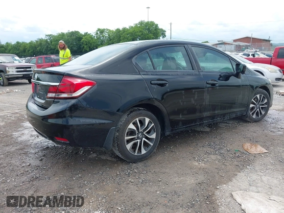 2015 Honda Civic EX z VIN 2HGFB2F81FH500316, wystawiony jako IAAI lot #42262336 z przebiegiem 108 473 mil mil oraz . Historia ofert i sprzedaży dostępna na DreamBid. Obrazek 4.