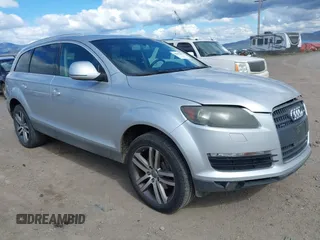 2008 Audi Q7 Premium z VIN WA1BY74L08D054363, wystawiony jako IAAI lot #42301402 z przebiegiem 137 329 mil mil oraz . Historia ofert i sprzedaży dostępna na DreamBid. Obrazek 1.