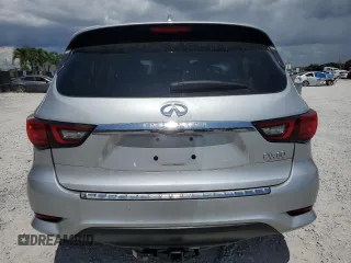 2019 Infiniti QX60 Luxe with VIN 5N1DL0MN5KC520870, listed as a Copart auction lot 61507995 with 55,921 mi miles and Salvage title. Bid and sale history available at DreamBid. Image 6.