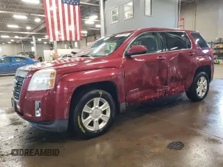 2012 GMC Terrain SLE-1 with VIN 2GKFLREK0C6253898, listed as a Copart auction lot 88991435 with 161,989 mi miles and Salvage Title. Bid and sale history available at carsss.com. Image 1.