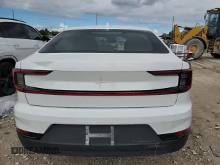 2024 Polestar 2 with VIN YSMFE3KA1RL238670, listed as a Copart auction lot 46633745 with 3,980 mi miles and Salvage Title. Bid and sale history available at carsss.com. Image 6.