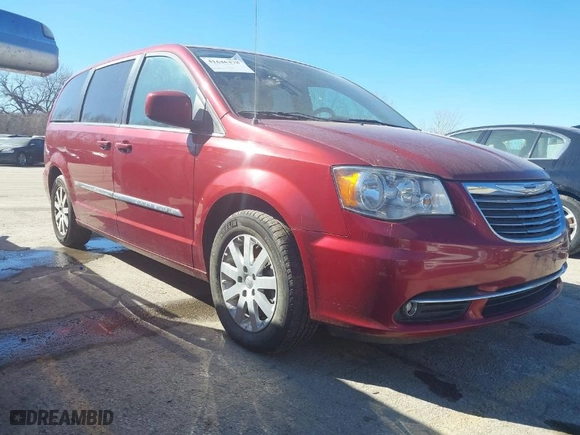 2015 Chrysler Town & Country Touring with VIN 2C4RC1BG9FR751398, listed as a IAAI auction lot 41646478 with 239,433 mi miles. Bid and sale history available at carsss.com. Image 1.