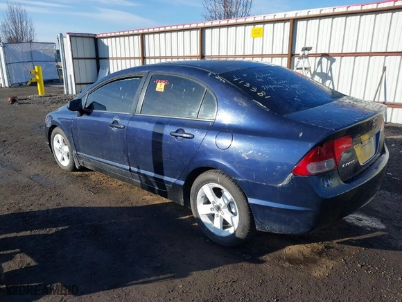 2007 Honda Civic Sdn EX with VIN 1HGFA16817L085709, listed as a IAAI auction lot 41706808 with 177,554 mi miles. Bid and sale history available at carsss.com. Image 3.