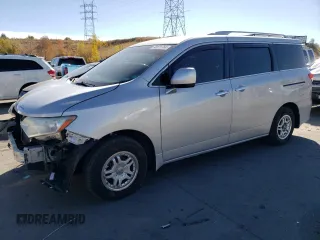 2014 Nissan Quest SV with VIN JN8AE2KP6E9101367, listed as a Copart auction lot 78171764 with 101,213 mi miles and Salvage Title. Bid and sale history available at carsss.com. Image 1.