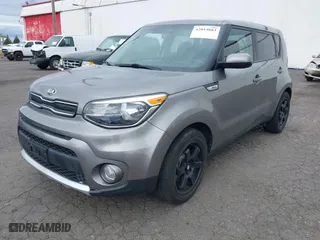 2018 Kia Soul + with VIN KNDJP3A52J7602662, listed as a IAAI auction lot 42014883 with 67,164 mi miles. Bid and sale history available at carsss.com. Image 18.