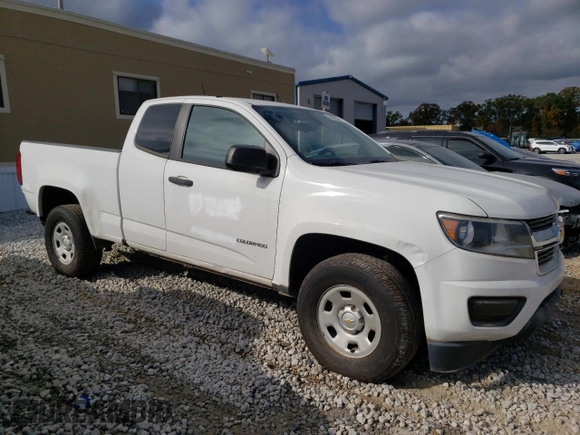 2018 Chevrolet Colorado 2WD Work Truck with VIN 1GCHSBENXJ1100955, listed as a Copart auction lot 74895284 with 48,198 mi miles and Salvage Title. Bid and sale history available at carsss.com. Image 4.