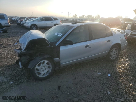 2002 Saturn SL with VIN 1G8ZF52852Z245875, listed as a Copart auction lot 82548184 with 0 mi miles and Salvage Title. Bid and sale history available at carsss.com. Image 1.