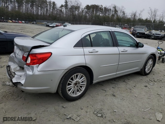 2008 Chrysler Sebring Touring with VIN 1C3LC56R68N264799, listed as a Copart auction lot 46088695 with 137,729 mi miles and Clean Title. Bid and sale history available at carsss.com. Image 3.
