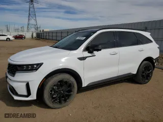 2021 Kia Sorento SX with VIN 5XYRK4LF9MG047388, listed as a Copart auction lot 78455054 with 53,004 mi miles and Salvage Title. Bid and sale history available at carsss.com. Image 1.