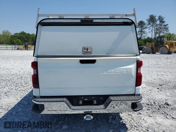 2020 Chevrolet Silverado 1500 Work Truck with VIN 3GCNWAEF8LG122810, listed as a Copart auction lot 52335935 with 99,971 mi miles and Clean Title. Bid and sale history available at carsss.com. Image 6.