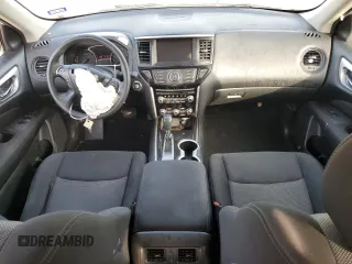 2017 Nissan Pathfinder SL with VIN 5N1DR2MN5HC668181, listed as a Copart auction lot 51381715 with 136,558 mi miles and Salvage title. Bid and sale history available at DreamBid. Image 8.