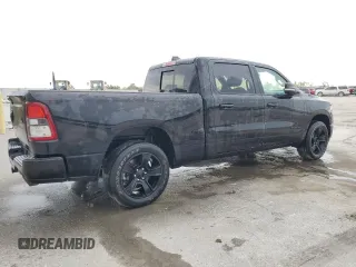2022 Ram 1500 Big Horn with VIN 1C6RREMT9NN265838, listed as a Copart auction lot 88808215 with 88,050 mi miles and Salvage Title. Bid and sale history available at carsss.com. Image 3.