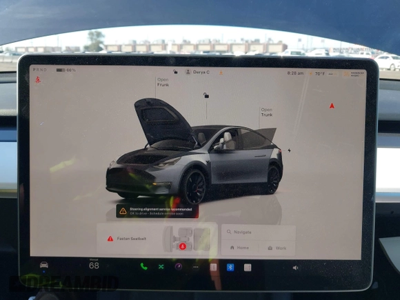 2022 Tesla Model Y Performance z VIN 7SAYGDEF2NF490794, wystawiony jako IAAI lot #42218742 z przebiegiem 41 402 mil mil oraz . Historia ofert i sprzedaży dostępna na DreamBid. Obrazek 18.