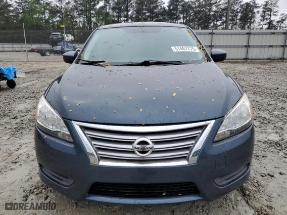 2014 Nissan Sentra SV with VIN 3N1AB7AP8EL613466, listed as a Copart auction lot 51467775 with 100,809 mi miles and Clean Title. Bid and sale history available at carsss.com. Image 5.
