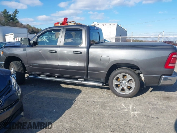 2023 Ram 1500 Big Horn with VIN 1C6SRFBT1PN599357, listed as a IAAI auction lot 41051363 with 24,789 mi miles. Bid and sale history available at carsss.com. Image 14.