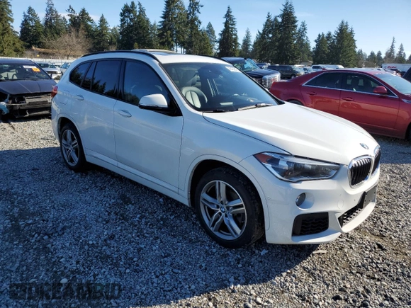 2017 BMW X1 xDrive28i with VIN WBXHT3C34H5F70315, listed as a Copart auction lot 40435943 with 0 mi miles. Bid and sale history available at carsss.com. Image 4.
