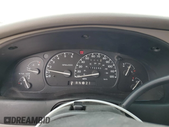 1999 Ford Explorer with VIN 1FMYU22E1XUA94061, listed as a Copart auction lot 44463165 with 172,246 mi miles and Salvage title. Bid and sale history available at DreamBid. Image 9.