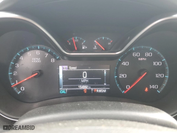 2016 Chevrolet Impala LTZ with VIN 1G1145S32GU134095, listed as a Copart auction lot 46594775 with 154,662 mi miles and Salvage Title. Bid and sale history available at carsss.com. Image 9.